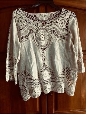 Skylar & Jade Popover Top, NWOT, XL, P-T-P is 24” across, measures 27” long.